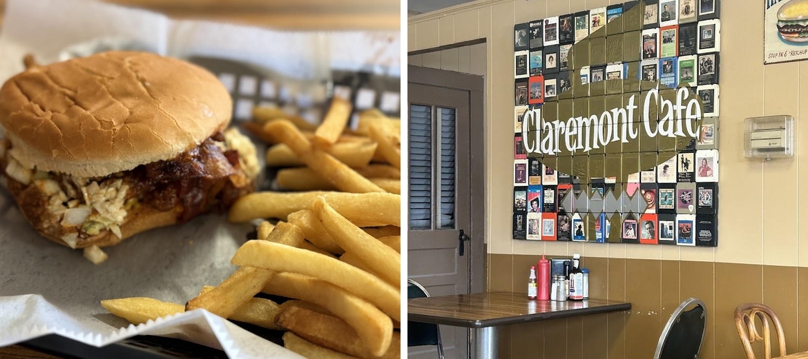 Claremont Cafe Menu