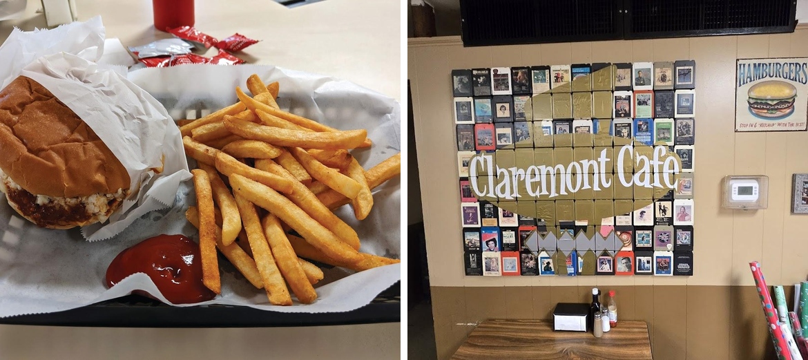 Claremont Cafe Menu